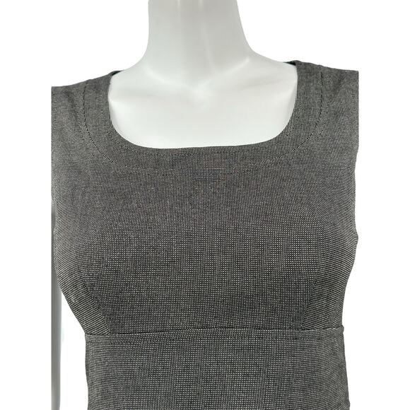 Nanette Lepore Dress Womens 2 Taupe Gray Sleeveless Sheath Wool Stretch Office - Picture 2 of 8